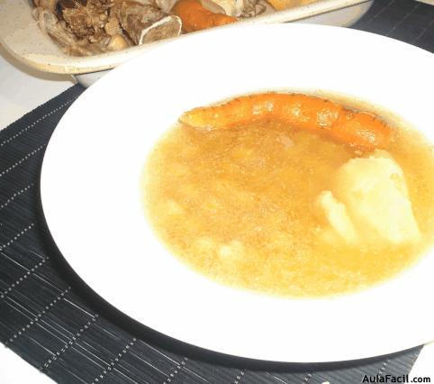 La sopa de puchero