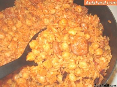 arroz con garbanzos