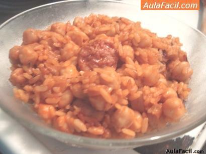 Arroz con garbanzo