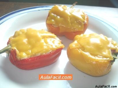 Pimientos Rellenos de Arroz