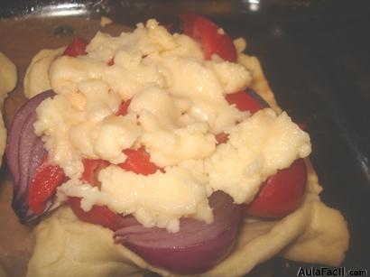 Tartaleta de Cebolla y Mozzarella