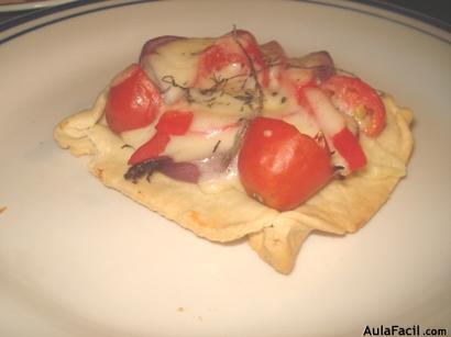 Tartaleta de Cebolla y Mozzarella