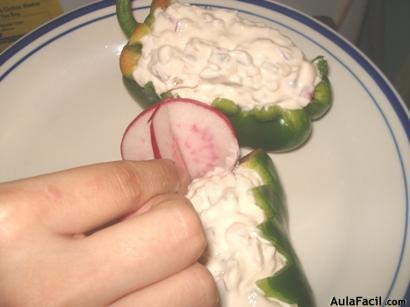 Tortellini con Dip de Rábano