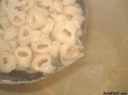 Tortellini con Dip de Rábano