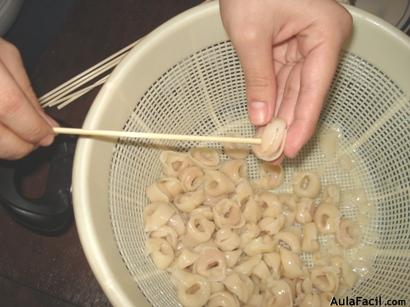 Tortellini con Dip de Rábano