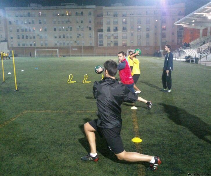 Ejemplo de entrenamiento de fuerza