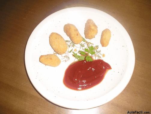 Croquetas de jamón y perejil