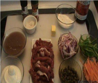 ingredientes strogonof