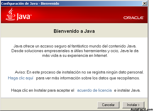 Instalar Java