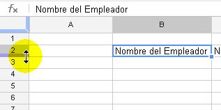 Celdas, filas y columnas - ajustar