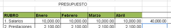 Operaciones a partir de intervalos