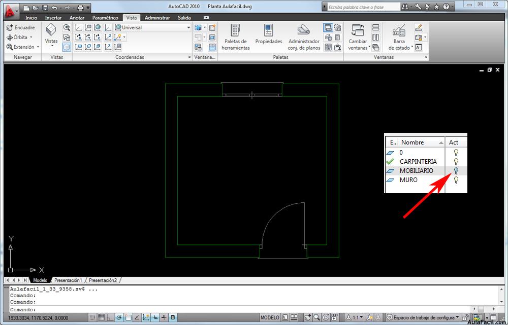 capas en autocad 2010