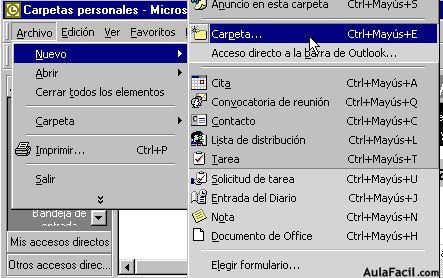 Crear archivos y carpetas