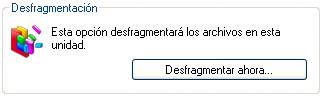 Desfragmentador de disco 
