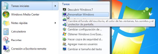 Tareas Iniciales: Personalizar Windows
