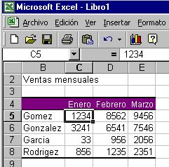 Autoformatos en excel