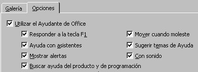 El ayudante de office