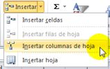 Formato a la Tabla - Insertar Columnas