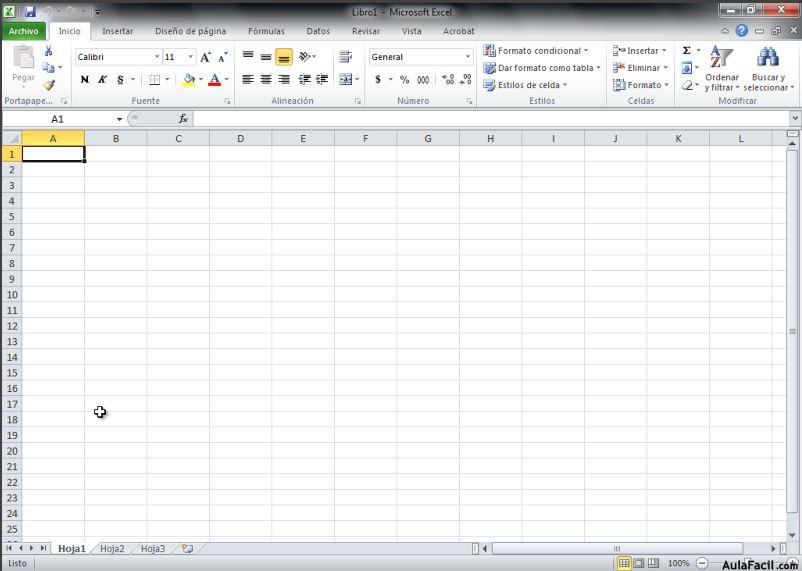 Abrir Excel 2010