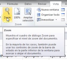 Herramienta Zoom