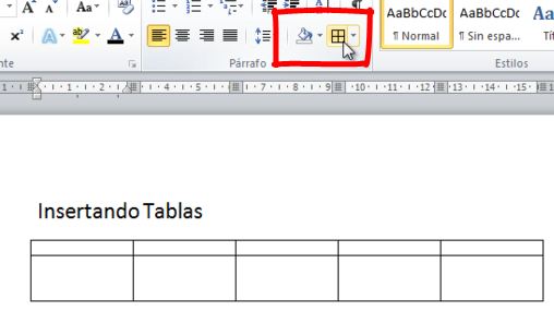 Como Combinar Celdas En Word 2010